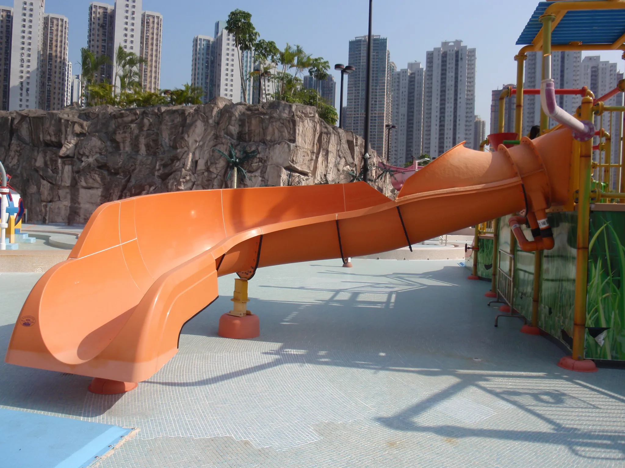 滑水梯模纖維(將軍澳)